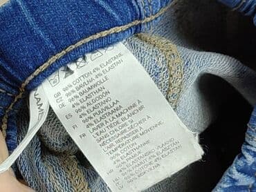 sukienka khaki h m: Spodnie jeansowe, H&M, 9-12 miesięcy, stan - Idealny — 5