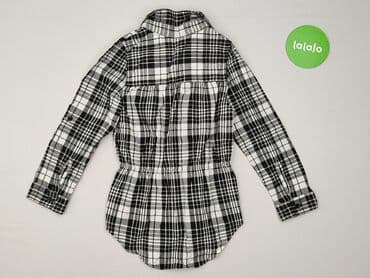 lidl koszula flanelowa: Koszula 5-6 lat, stan - Bardzo dobry, wzór - Kratka, kolor - Czarny — 3