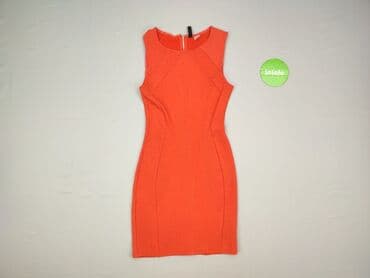 czerwona obcisła sukienka h m: H&M, Sukienka damska, rozmiar XS — 2