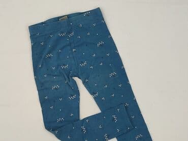 legginsy woskowane z wysokim stanem: Legginsy dziecięce, Little kids, 5-6 lat, 110/116, stan - Bardzo dobry — 1