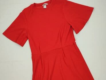 czerwona obcisła sukienka h m: H&M, Sukienka damska, rozmiar S — 1