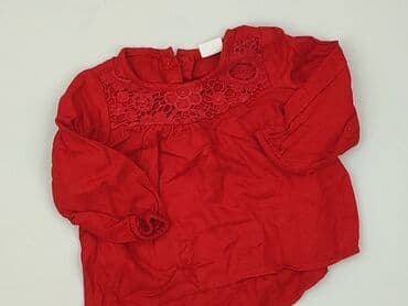 czerwona obcisła sukienka h m: Bluzka, H&M, 3-6 miesięcy, stan - Idealny — 1