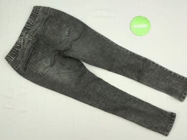legginsy woskowane z wysokim stanem: Legginsy dziecięce, 12 lat, 152, stan - Idealny — 3