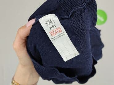 lidl koszula flanelowa: Koszula 8 lat, stan - Bardzo dobry, wzór - Jednolity kolor, kolor - Niebieski — 6