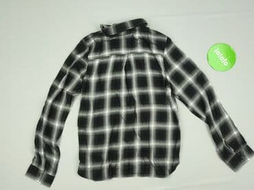 lidl koszula flanelowa: Koszula 11 lat, stan - Idealny, wzór - Kratka, kolor - Czarny — 3