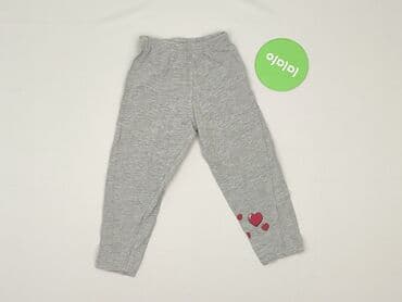 legginsy woskowane z wysokim stanem: Legginsy dziecięce, 1.5-2 lat, 92, stan - Bardzo dobry — 2