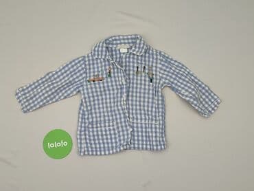 lidl koszula flanelowa: Koszula 2-3 lat, stan - Dobry, wzór - Kratka, kolor - Błękitny — 2