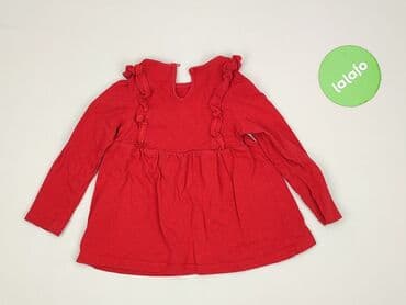 czerwona obcisła sukienka h m: Sukienka, So cute, 1.5-2 lat, 86-92 cm, stan - Idealny — 3