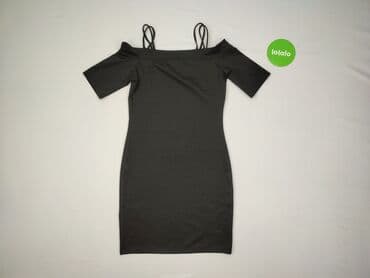 czerwona obcisła sukienka h m: H&M, Sukienka damska, rozmiar S — 3