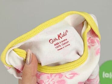 różowa sukienka c a: Body, 1-3 m, 
stan - Bardzo dobry — 4