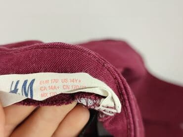 legginsy woskowane z wysokim stanem: Legginsy dziecięce, H&M, 15 lat, 170, stan - Bardzo dobry — 4