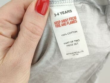 lidl koszula flanelowa: Koszula 3-4 lat, stan - Bardzo dobry, wzór - Jednolity kolor, kolor - Szary — 4