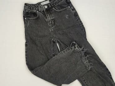legginsy woskowane z wysokim stanem: Spodnie jeansowe, Zara, 5-6 lat, 116, stan - Idealny — 1