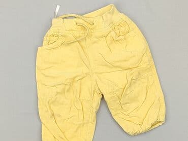 ubranka dla niemowląt 0 3 h m: Niemowlęce spodnie materiałowe, 1-3 m, 56-62 cm, H&M, stan - Bardzo dobry — 1