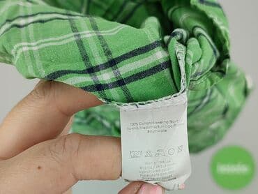 lidl koszula flanelowa: Koszula 3-4 lat, stan - Bardzo dobry, wzór - Kratka, kolor - Zielony — 5