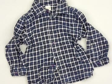 lidl koszula flanelowa: Koszula 1.5-2 lat, stan - Dobry, wzór - Kratka, kolor - Niebieski — 1