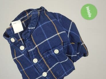 lidl koszula flanelowa: Koszula 3-4 lat, stan - Bardzo dobry, wzór - Kratka, kolor - Niebieski — 6