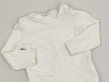 srebrna sukienka h m: Bluzka, H&M, 9-12 miesięcy, stan - Bardzo dobry — 1