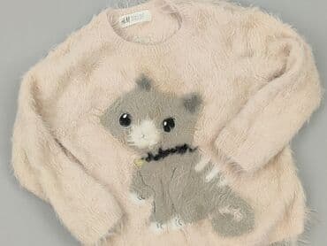 sukienka w pepitkę h m: Sweterek, H&M, 3-4 lat, 98-104 cm, stan - Bardzo dobry — 1