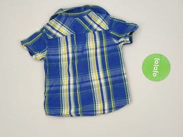 lidl koszula flanelowa: Koszula 1.5-2 lat, stan - Idealny, wzór - Kratka, kolor - Niebieski — 3
