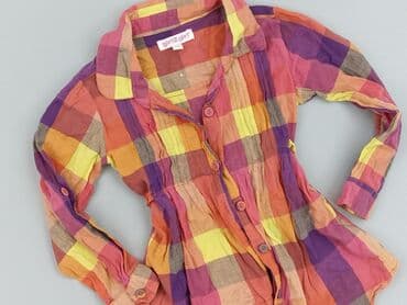 lidl koszula flanelowa: Koszula 5-6 lat, stan - Bardzo dobry, wzór - Kratka, kolor - Kolorowy — 1