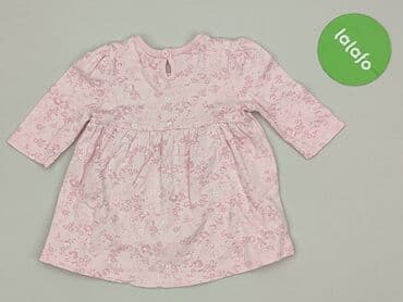 różowa sukienka c a: Sukienka, 1-3 m, stan - Idealny — 3