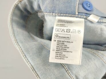 sukienki dla nastolatek h m: Spodnie jeansowe, H&M, 12 lat, 122/128, stan - Bardzo dobry — 5