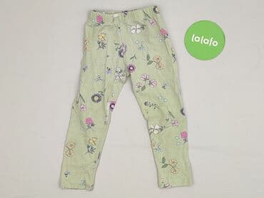 legginsy woskowane z wysokim stanem: Legginsy dziecięce, Sinsay, 2-3 lat, 98, stan - Bardzo dobry — 2