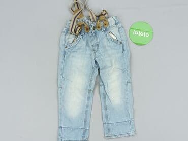 sukienka khaki h m: Spodnie jeansowe, H&M, 12-18 miesięcy, stan - Bardzo dobry — 2