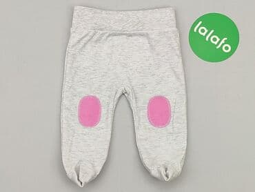legginsy prążkowane niemowlęce: Legginsy, 0-3 miesięcy, stan - Bardzo dobry — 2