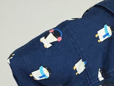 lidl koszula flanelowa: Koszula 1.5-2 lat, stan - Idealny, wzór - Print, kolor - Niebieski — 6