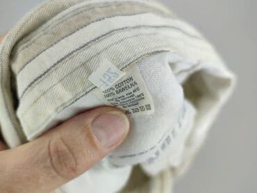 lidl koszula flanelowa: Koszula 12 lat, stan - Bardzo dobry, wzór - W paski, kolor - Beżowy — 5