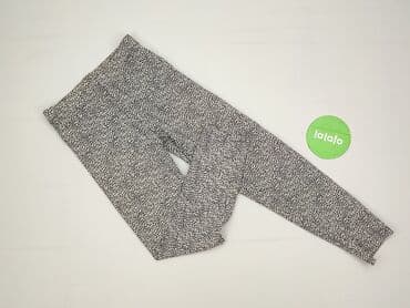 legginsy woskowane z wysokim stanem: Legginsy dziecięce, 11 lat, 140/146, stan - Idealny — 2
