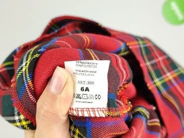 czerwona obcisła sukienka h m: Sukienka, 5-6 lat, 110-116 cm, stan - Bardzo dobry — 4