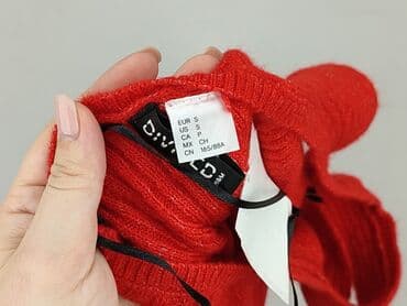 czerwona obcisła sukienka h m: H&M, Sukienka damska, rozmiar S — 5