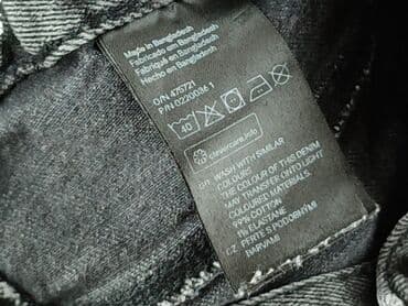 srebrna sukienka h m: Spodnie jeansowe, H&M, 12-18 miesięcy, stan - Idealny — 5
