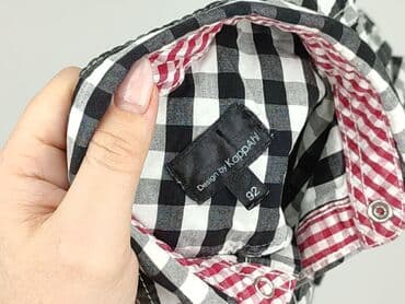 lidl koszula flanelowa: Koszula 1.5-2 lat, stan - Idealny, wzór - Kratka, kolor - Czarny — 5