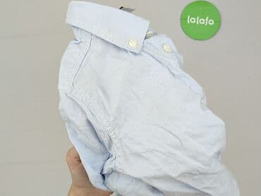 lidl koszula flanelowa: Koszula 1.5-2 lat, stan - Bardzo dobry, wzór - Jednolity kolor, kolor - Błękitny — 4