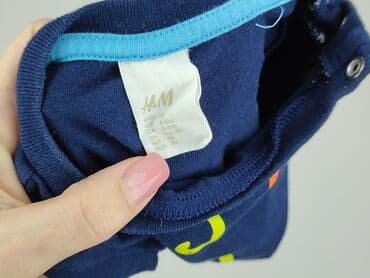 sukienka khaki h m: Bluzka, H&M, 3-6 miesięcy, stan - Idealny — 4