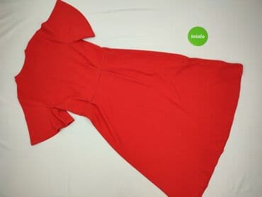 czerwona obcisła sukienka h m: H&M, Sukienka damska, rozmiar S — 3