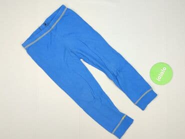 legginsy woskowane z wysokim stanem: Legginsy dziecięce, 1.5-2 lat, 92, stan - Dobry — 2