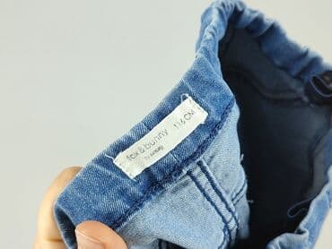 legginsy woskowane z wysokim stanem: Spodnie jeansowe, Fox&Bunny, 5-6 lat, 116, stan - Bardzo dobry — 4