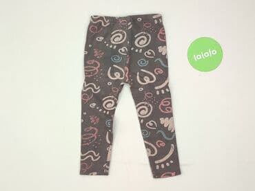 legginsy woskowane z wysokim stanem: Legginsy dziecięce, 1.5-2 lat, 92, stan - Idealny — 3