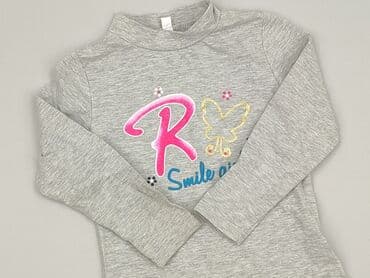 koszulka smileslow allegro: Bluza, Happy, 4-5 lat, 104-110 cm, stan - Bardzo dobry — 1