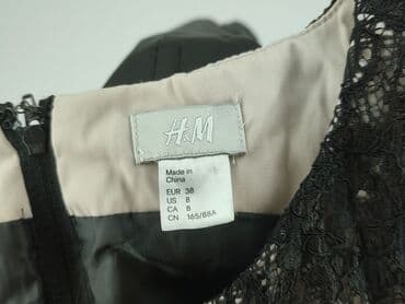 czerwona obcisła sukienka h m: H&M, Sukienka damska, rozmiar M — 4