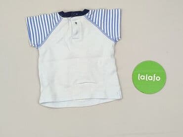 koszulka termoaktywna z krótkim rękawem: Koszulka, M&Co, 6-9 miesięcy, stan - Idealny — 2