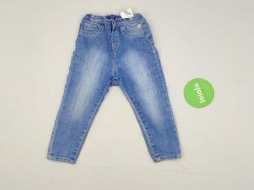 sukienki dla nastolatek h m: Spodnie jeansowe, H&M, 1.5-2 lat, 92, stan - Idealny — 2