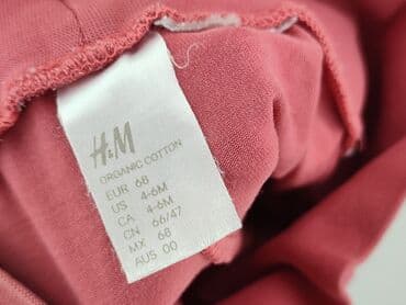 czerwona obcisła sukienka h m: Legginsy, H&M, 3-6 miesięcy, stan - Dobry — 4