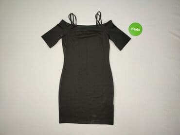 czerwona obcisła sukienka h m: H&M, Sukienka damska, rozmiar S — 2