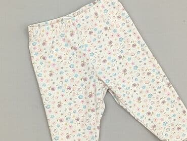 legginsy woskowane z wysokim stanem: Legginsy, 1-3 m, stan - Idealny — 1